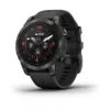 epix™ Pro (Gen 2) – Sapphire Edition | 47 mm Titanio con revestimiento de DLC gris carbón con correa negra nº ref 010-02803-11