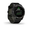 epix™ Pro (Gen 2) – Sapphire Edition | 47 mm Titanio con revestimiento de DLC gris carbón con correa de cuero negro nº ref: 010-02803-30 - Imagen 3