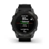 epix™ Pro (Gen 2) – Sapphire Edition | 47 mm Titanio con revestimiento de DLC gris carbón con correa de cuero negro nº ref: 010-02803-30 - Imagen 5