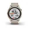 fēnix® 7S Pro – Sapphire Solar Edition Dorado con correa de cuero color beige, nº ref: 010-02776-30 - Imagen 8