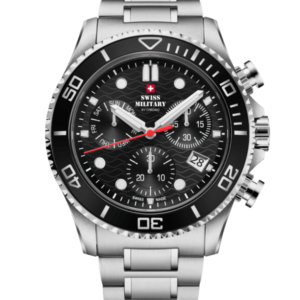 Swiss Military SM34101.01 – Reloj Cronógrafo Militar XL