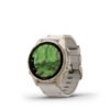 fēnix® 8 – 43 mm, AMOLED Sapphire, Dorado con correa de cuero color beige  nº ref: 010-02903-40 - Imagen 6