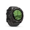 fēnix® 8 – 51 mm, AMOLED Sapphire, DLC de color gris carbón con correa de silicona negra  nº ref: 010-02905-21 - Imagen 2