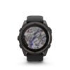 fēnix® 8 – 51 mm, Solar, Sapphire Sapphire, Titanio con revestimiento de DLC con correa de silicona negra  nº ref: 010-02907-11 - Imagen 2