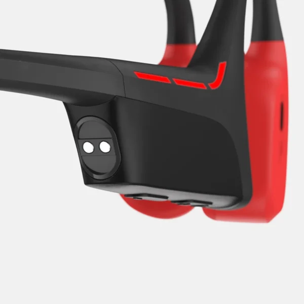 Suunto Wing Auriculares de conducción ósea premium con luces LED y batería externa  Black SS050942000 - Imagen 5