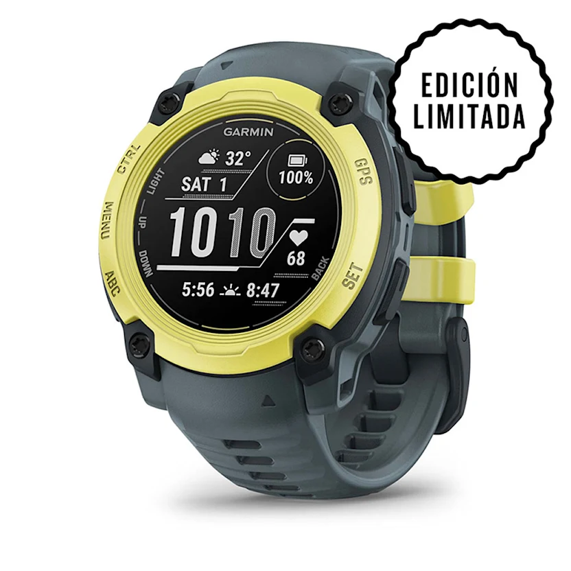 Instinct® E – 40 mm Amarillo con correa gris Nº Ref: 010-02932-01