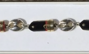 Pulsera de galones plata de ley