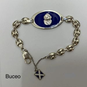 Pulsera calabrote Buceador 8mm plata de ley 925 milesimas