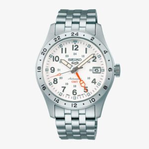 Seiko 5 Sports Field GMT Esfera Blanca SSK059K1