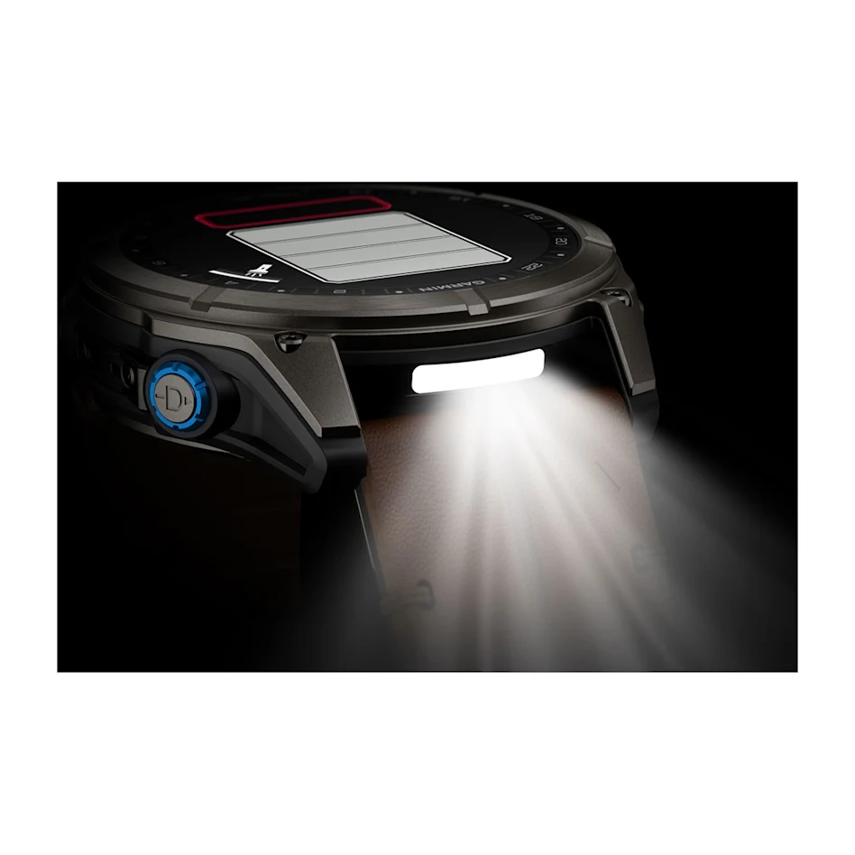 D2™ Mach 2 Pro Carbon Gray DLC Titanium with Chestnut Leather Band Ref: 010-03199-51 - Imagen 11