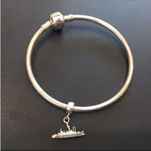 Pulsera rigida de Pandora con Cazaminas clase Segura