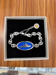 Pulsera calabrote BAM 6mm, plata de ley 925 milesimas