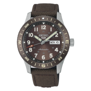 Seiko HDB009K1 5 Sports Field Esfera Marrón