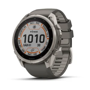 fēnix® 9 Pro – inReach®, Solar, 51mm Titanio con correa de silicona en gris, nº ref: 010-04339-01