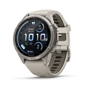 fēnix® 9 Pro – inReach®, 43mm Titanio con correa de silicona en blanco, nº ref: 010-04335-81