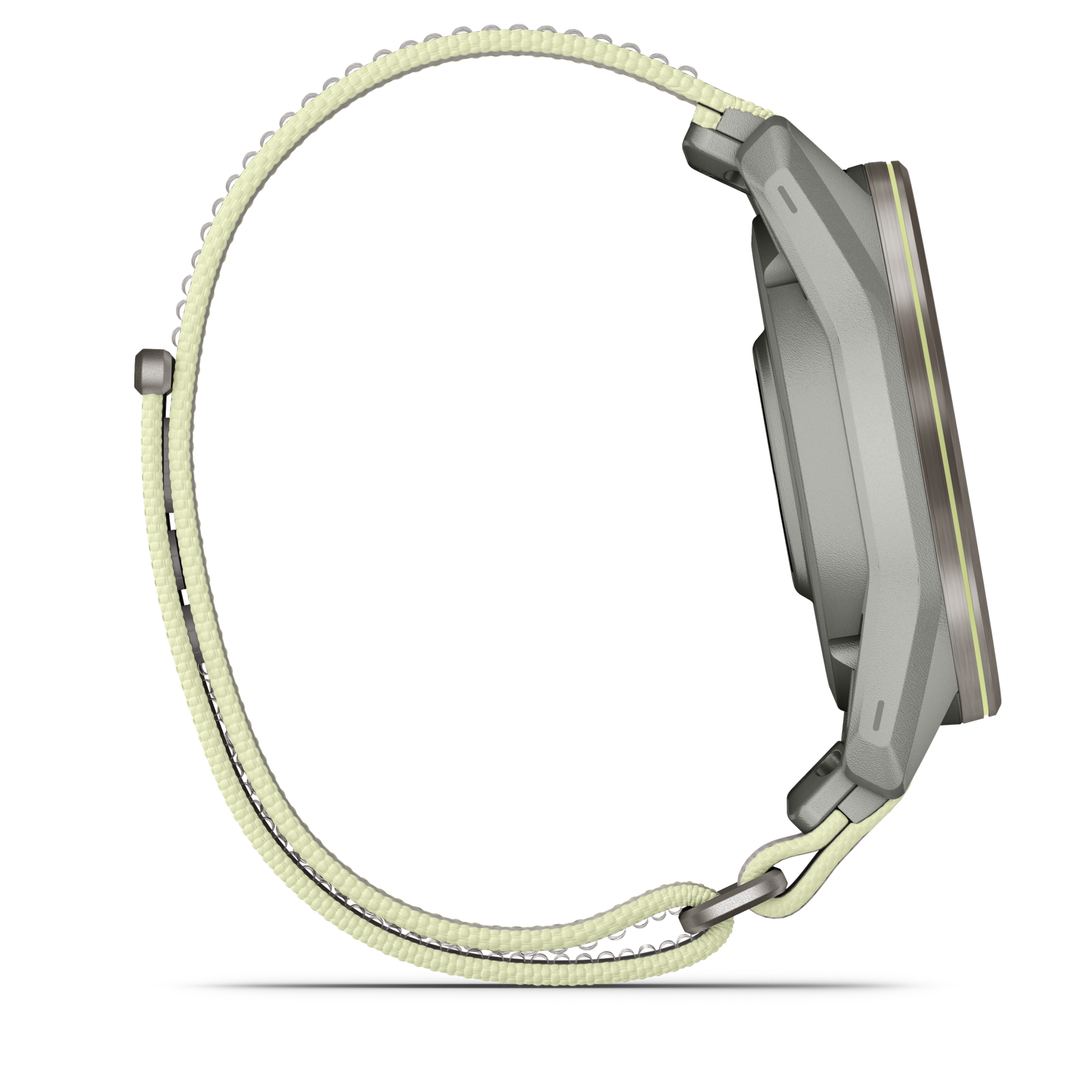 Approach® S72 – 47 mm. Bisel de titanio plateado/Amarillo con correa de tela ComfortFit Gris/Amarillo Nº Ref: 010-04148-04 - Imagen 16
